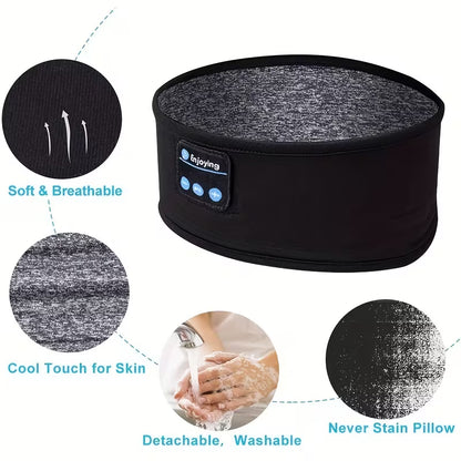 XMSJ Wireless Sleep Headphones & Eye Mask Combo