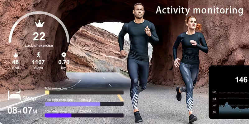 Smart Ring for Couples – Camera Control, Sports Tracking & Wireless Charging