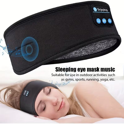 XMSJ Wireless Sleep Headphones & Eye Mask Combo