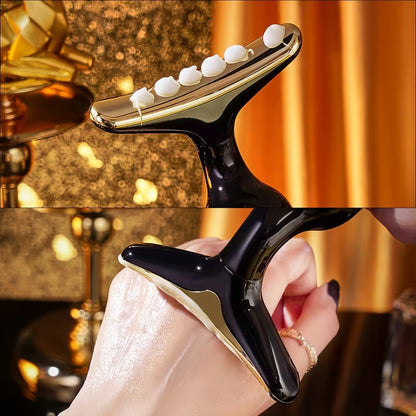Vibrating Facial Massage Device with 3 Interchangeable Heads