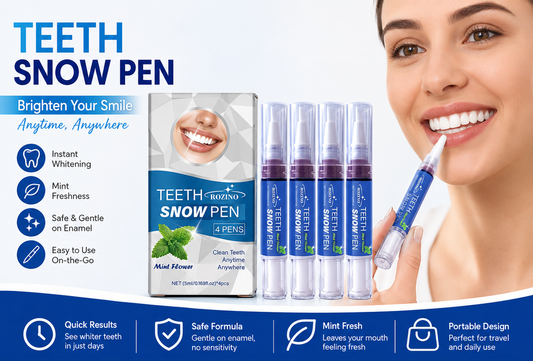 4-Piece Tooth Whitening Pen Set — Mint Flavour